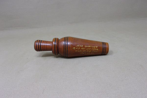 World Champion Jake Gartner Patented Duck Call (#K92)