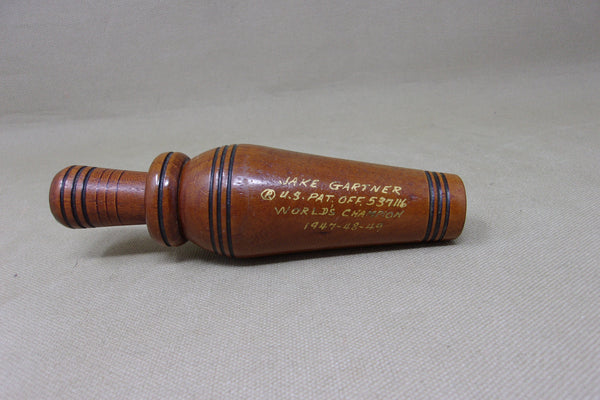 World Champion Jake Gartner Patented Duck Call (#K92)