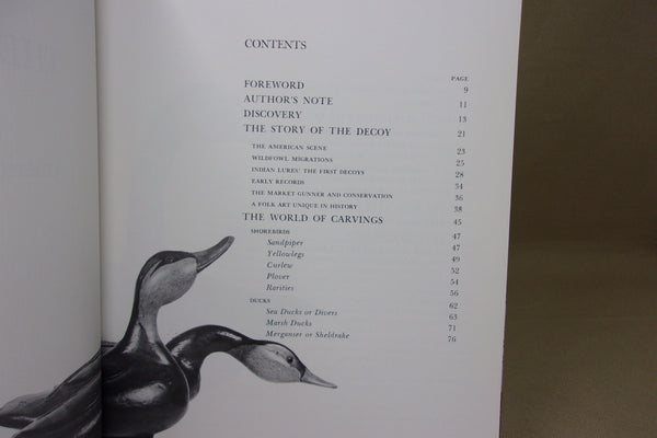 Lot of 3 Books - 2 Decoy Books and a Birding Book