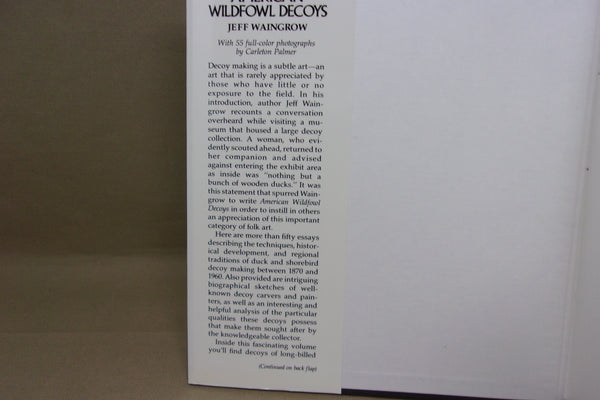 Lot of 3 Books - 2 Decoy Books and a Birding Book