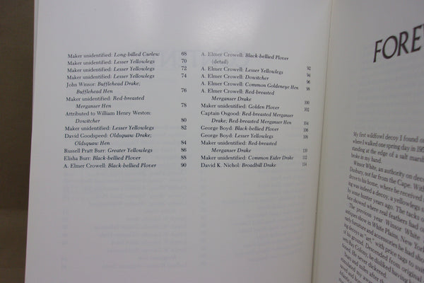 Lot of 3 Books - 2 Decoy Books and a Birding Book