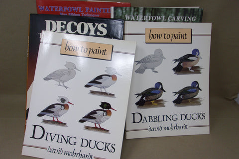 Lot of 5 Carving & Painting Books