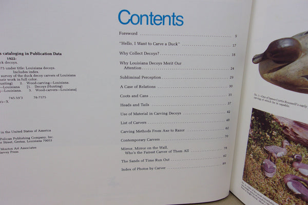 Louisiana Duck Decoys by Charles W. Frank Jr.