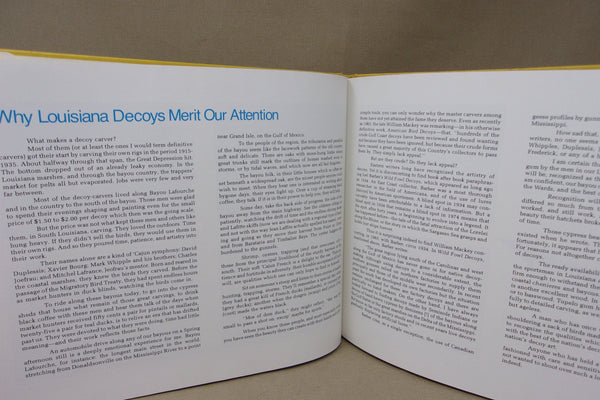 Louisiana Duck Decoys by Charles W. Frank Jr.