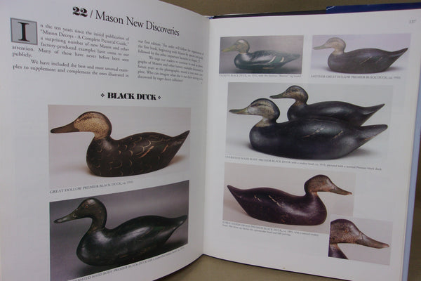 Mason Decoys Expanded Edition A Complete Pictorial Guide