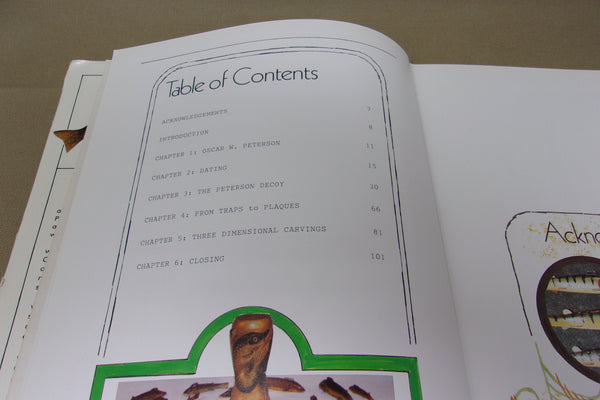 Michigan's Master Carver Oscar W. Peterson, by Ronald Fritz