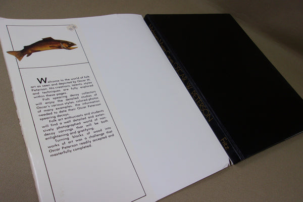 Michigan's Master Carver Oscar W. Peterson, by Ronald Fritz