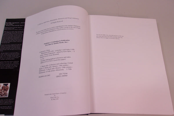 Minnesota Duck Calls, Yesterday's and Today's Folk Artists, Lodermeier