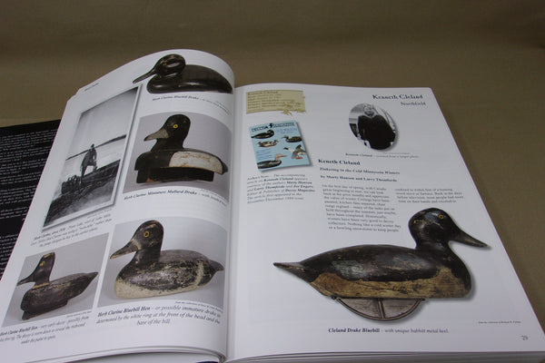 Minnesota Duck Decoys yesterday's and today's folk artists- Hard Cover Book