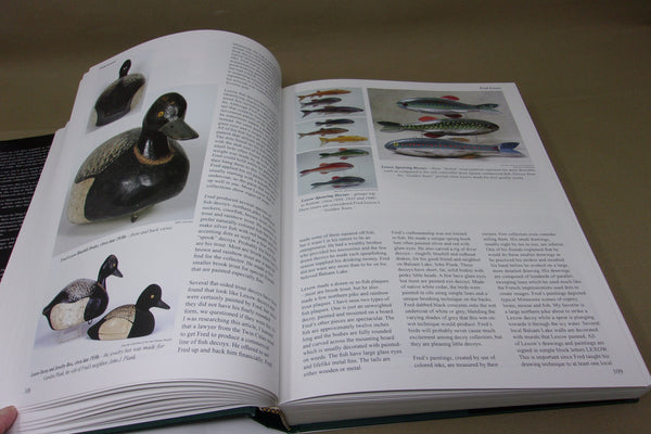 Minnesota Duck Decoys yesterday's and today's folk artists- Hard Cover Book