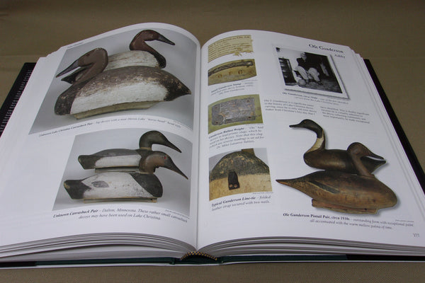 Minnesota Duck Decoys yesterday's and today's folk artists- Hard Cover Book
