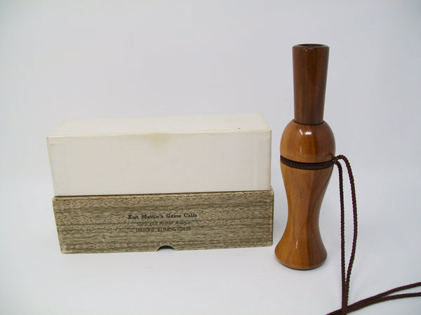 Ken Martin Goose Call in Box with Paperwork   (#N18)