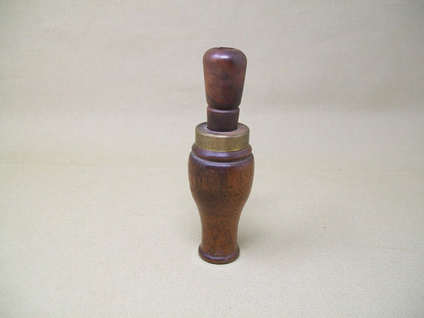 Unknown Wooden Duck Call, Brass band  (#N55)