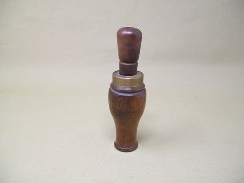 Unknown Wooden Duck Call, Brass band  (#N55)