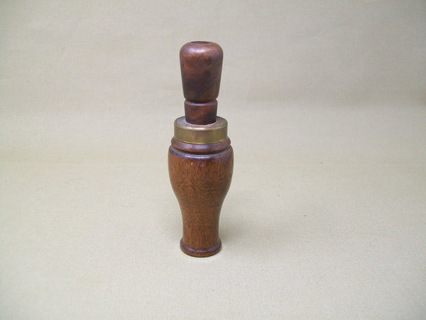 Unknown Wooden Duck Call, Brass band  (#N55)