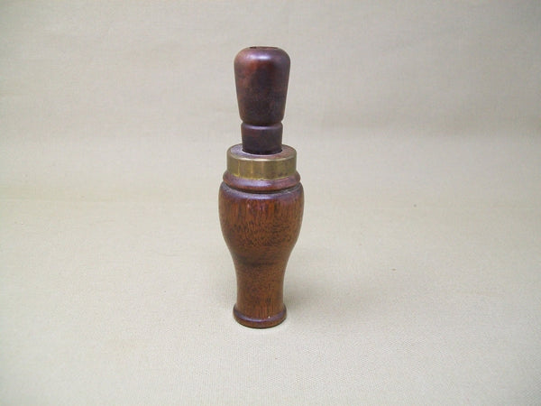 Unknown Wooden Duck Call, Brass band  (#N55)