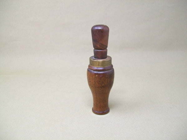 Unknown Wooden Duck Call, Brass band  (#N55)
