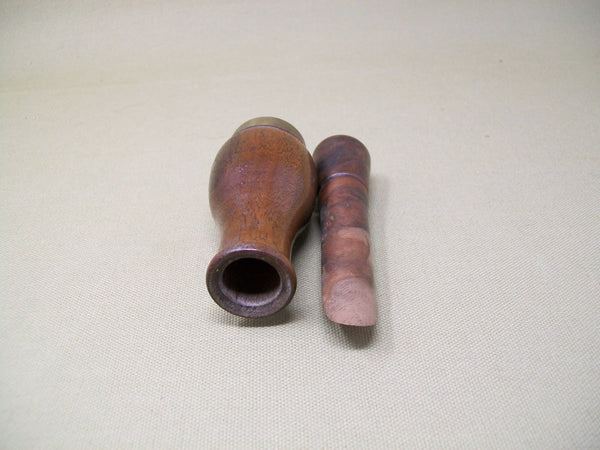 Unknown Wooden Duck Call, Brass band  (#N55)