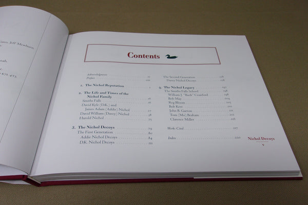 Nichol Decoys, The Smiths Fall School of Carving