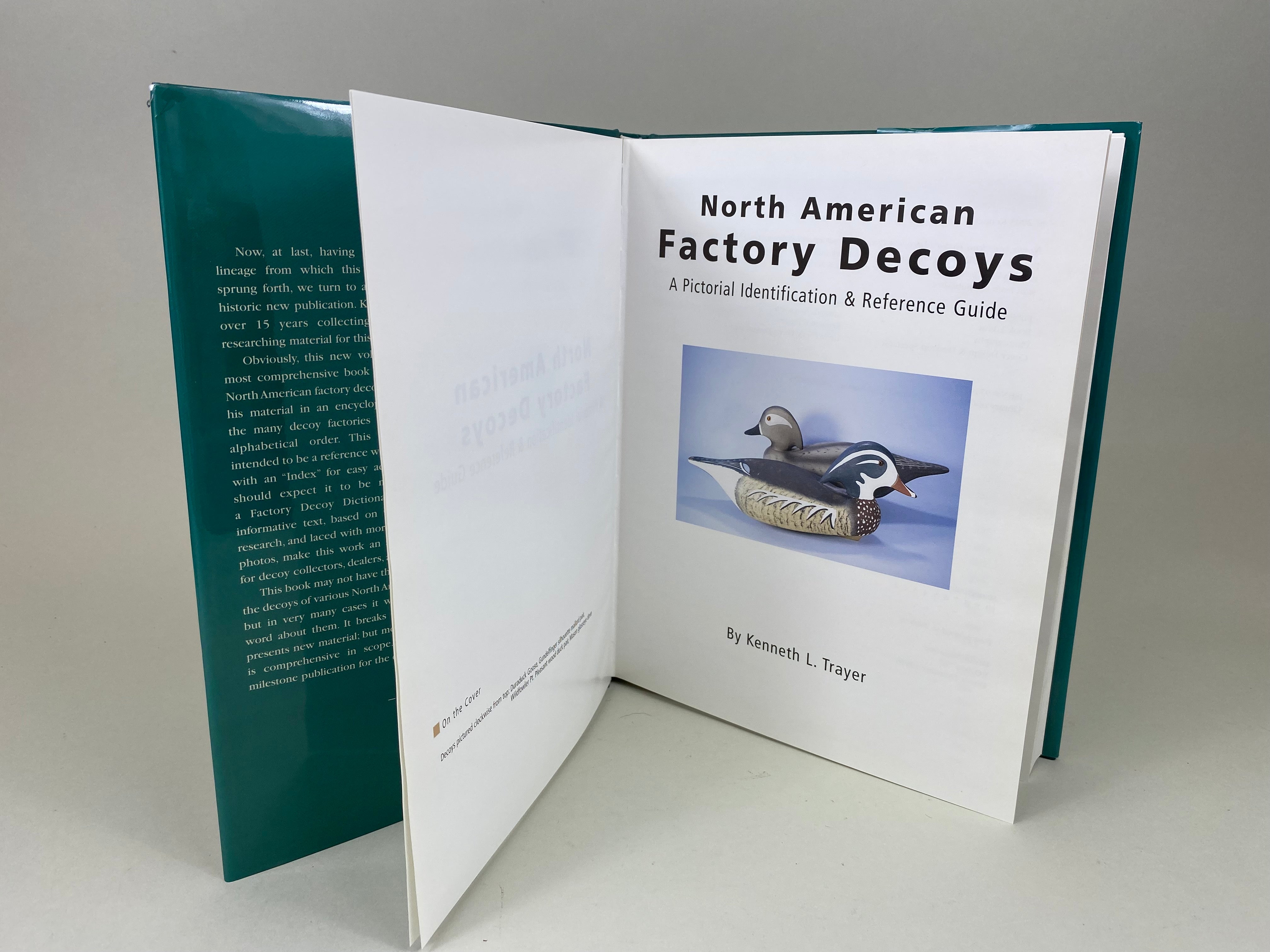 North American Factory Decoys Book, Ken Trayer - Muddy Water Decoys