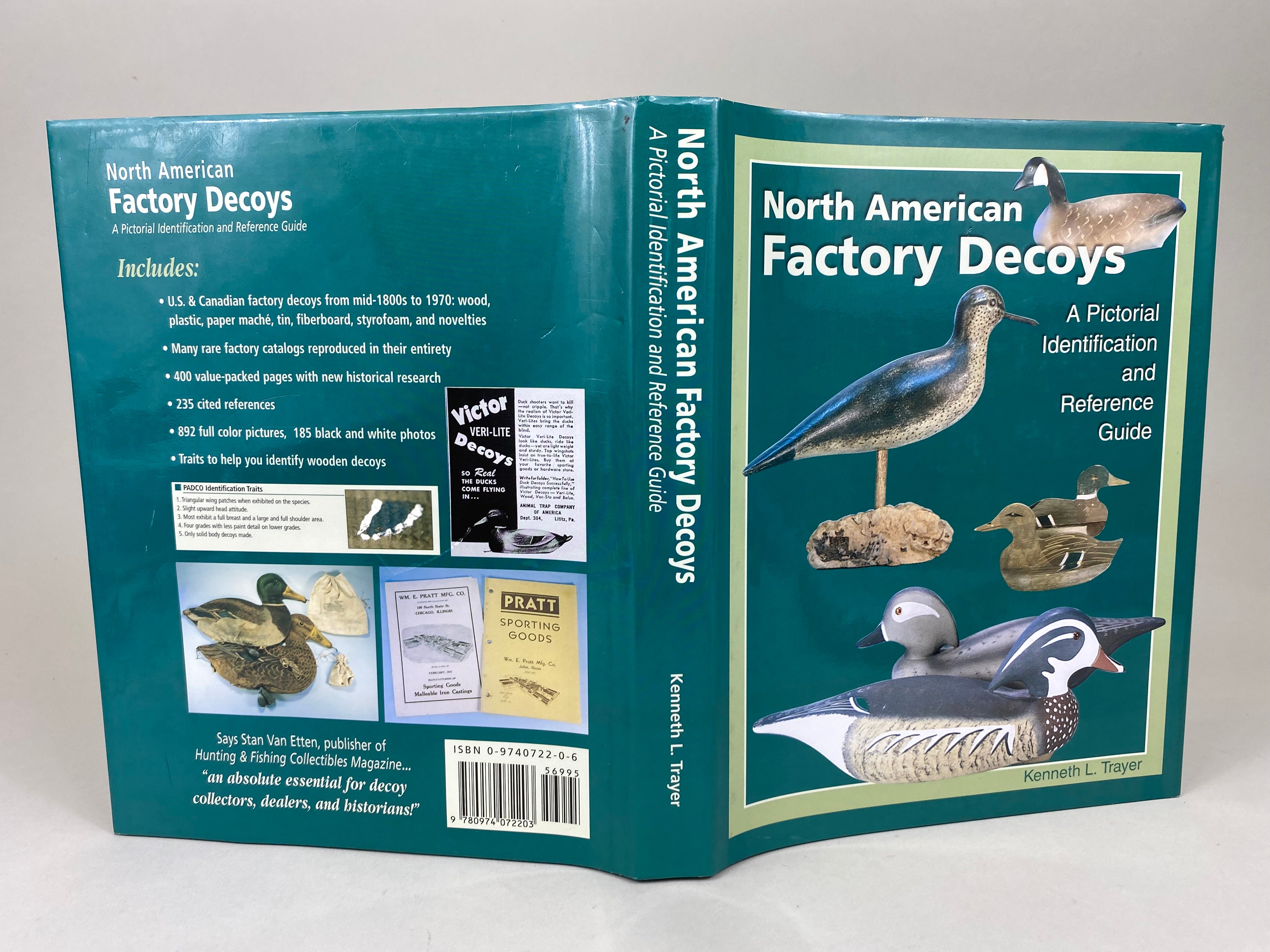 North American Factory Decoys Book, Ken Trayer - Muddy Water Decoys