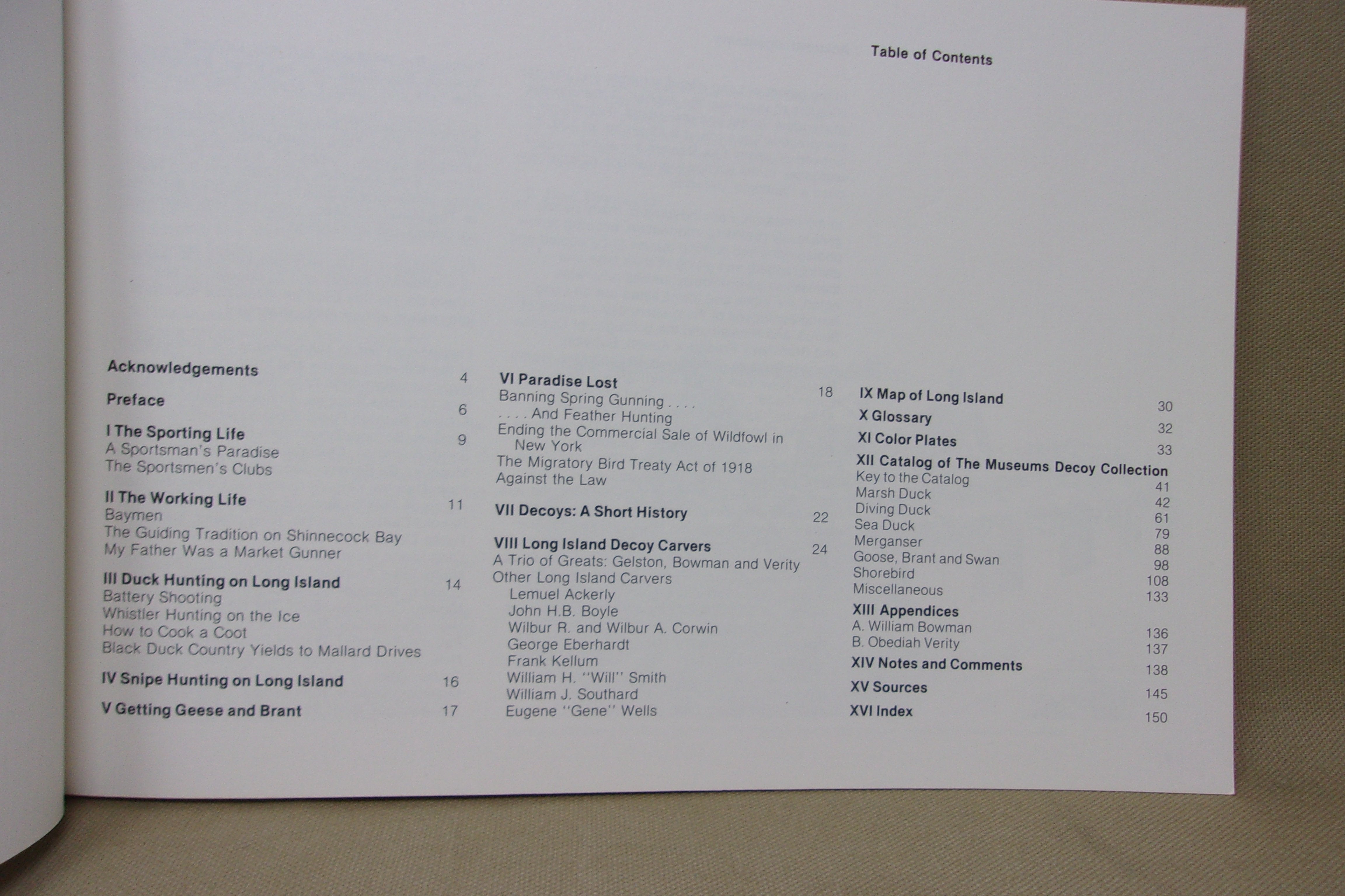 TABLE OF CONTENTS - LOT publications