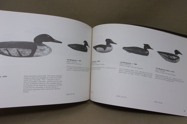 Lot of Two Decoy Books, Ontario Decoys & Gunners Paradise Museums at Stony Brook