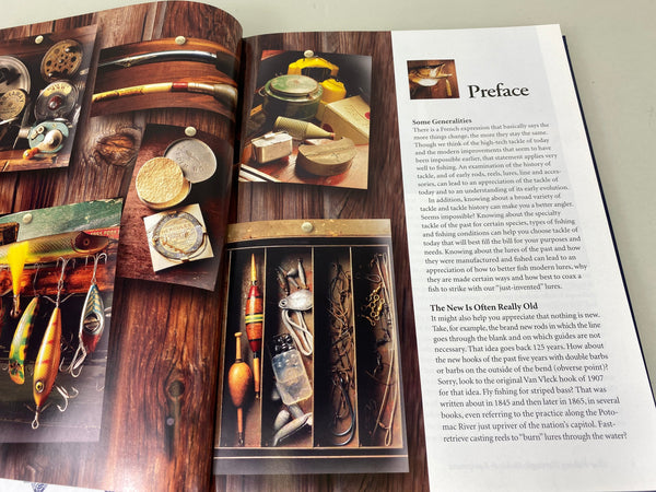 Two Books- Our Fishing Heritage: Tackle & Equipment, and Old Fishing Lures and Tackle