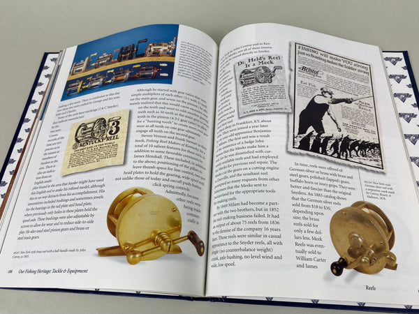 Two Books- Our Fishing Heritage: Tackle & Equipment, and Old Fishing Lures and Tackle