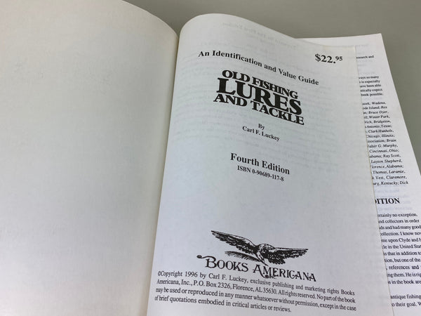 Two Books- Our Fishing Heritage: Tackle & Equipment, and Old Fishing Lures and Tackle