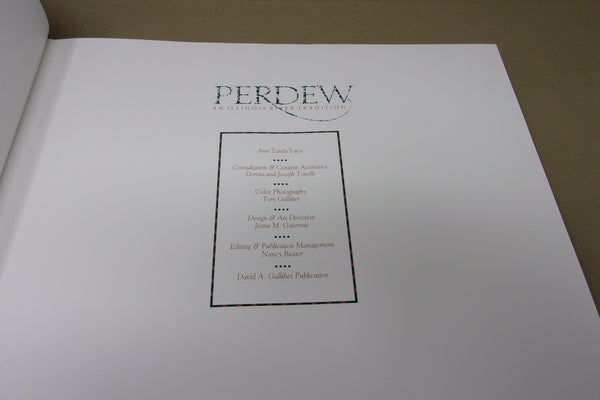 Perdew An Illinois River Tradition, by Ann Tandy Lacy