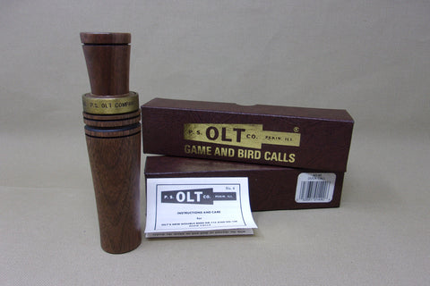 P.S. Olt Presentation Duck Call in original box with original paper work  (#Q16)