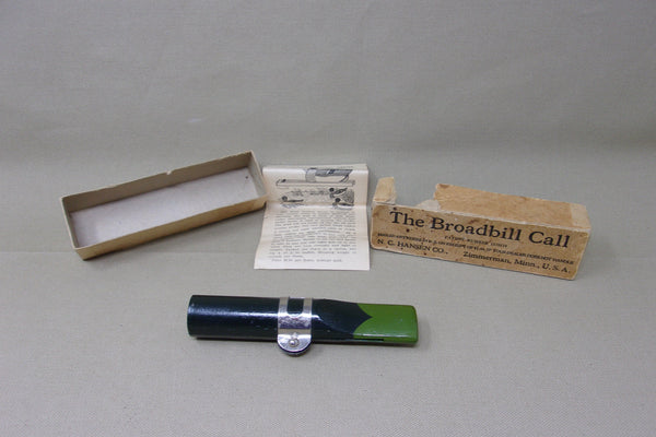 Broadbill Duck Call in Original Box with Paperwork (Q18)