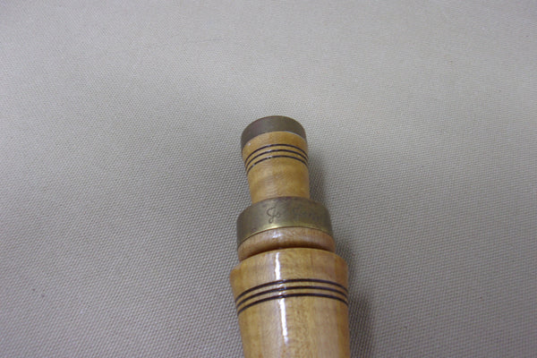 Joe Jaroski Duck Call, signed (#Q20)
