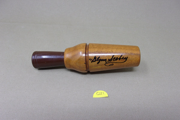 Glynn Scobey Duck Call, Signed  (#Q21)