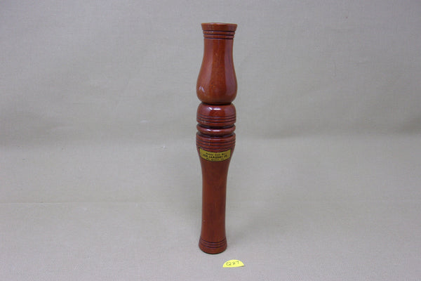 Joe Jaroski, Jr. Goose Flute with Label (#Q27)