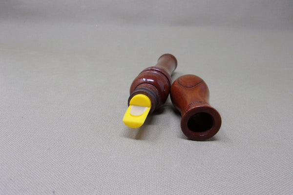 Joe Jaroski, Jr. Goose Flute with Label (#Q27)
