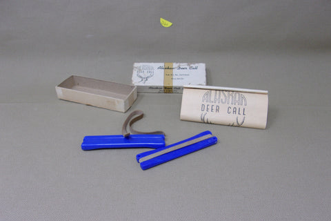 Alaskan Deer Call in original box with paperwork (#Q61)