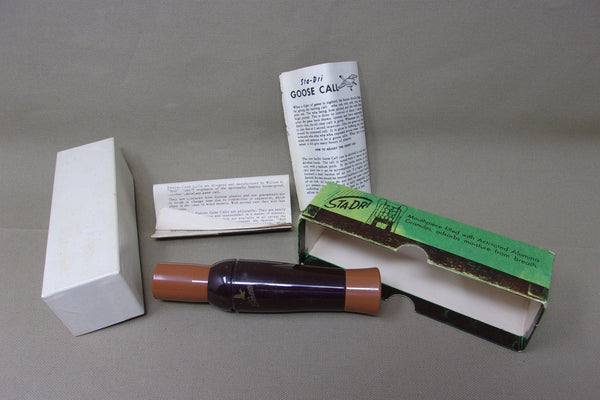 Sta-Dri Game Calls, Duck Call with Box and Paperwork  (#Q71)