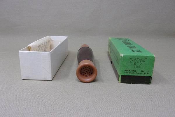 Sta-Dri Game Calls, Duck Call with Box and Paperwork  (#Q71)