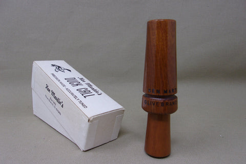 Ken Martin Duck Call in Original Box with paperwork  (Q78)