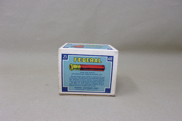 Federal Hi-Power 410 Shot Shells Box  (#Q84)