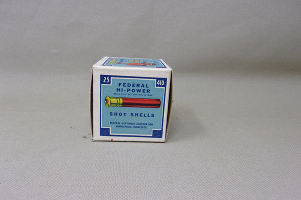 Federal Hi-Power 410 Shot Shells Box  (#Q84)