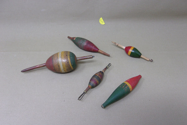 Lot of 5 Vintage Bobbers (Q89)