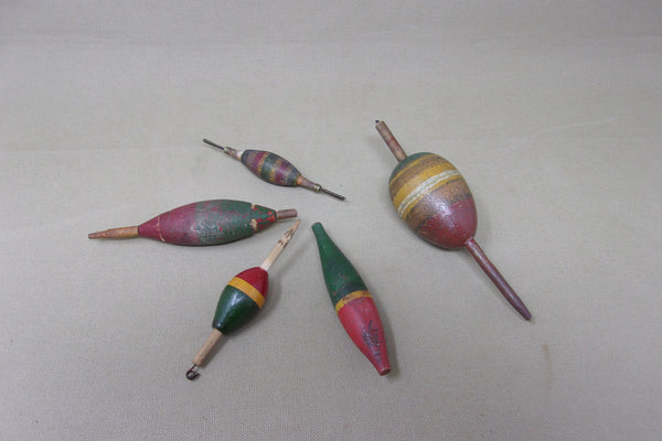 Lot of 5 Vintage Bobbers (Q89)