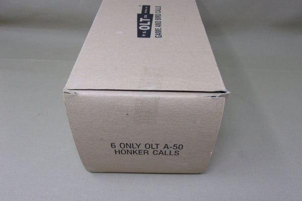 Original Box of 6 PS Olt A-50 Honker Calls (#Q94)