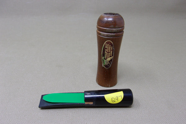 P.S. Olt Duck Call, Model 200, Odd Label  (Q97)