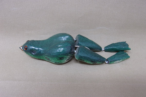 Carved Frog Fishing Lure (#R30)