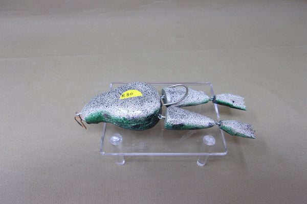 Carved Frog Fishing Lure (#R30)