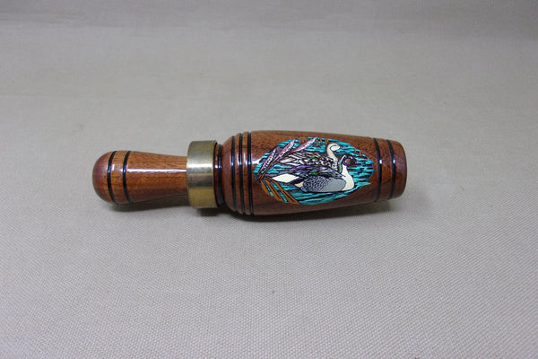 Joe Bucher Duck Call, Carved Pintails (#R60)